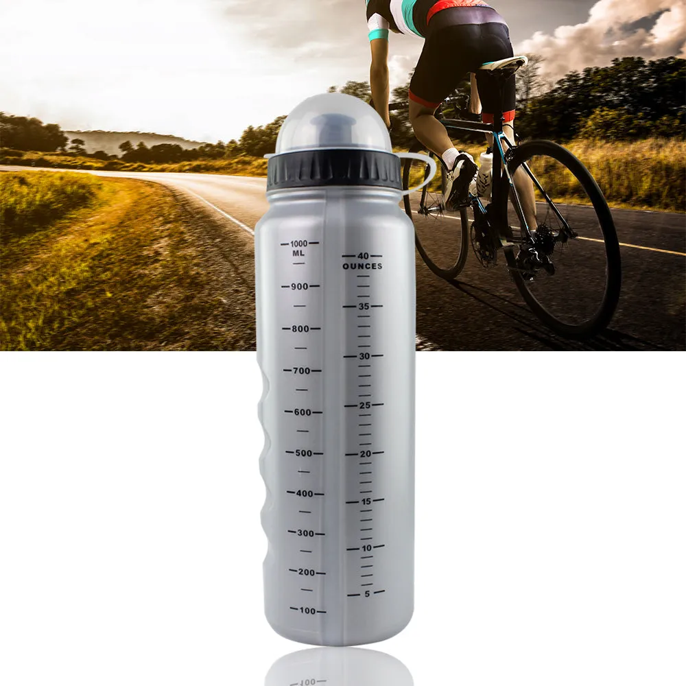 1000ml Portable Outdoor Sports Plastic Water Bottle