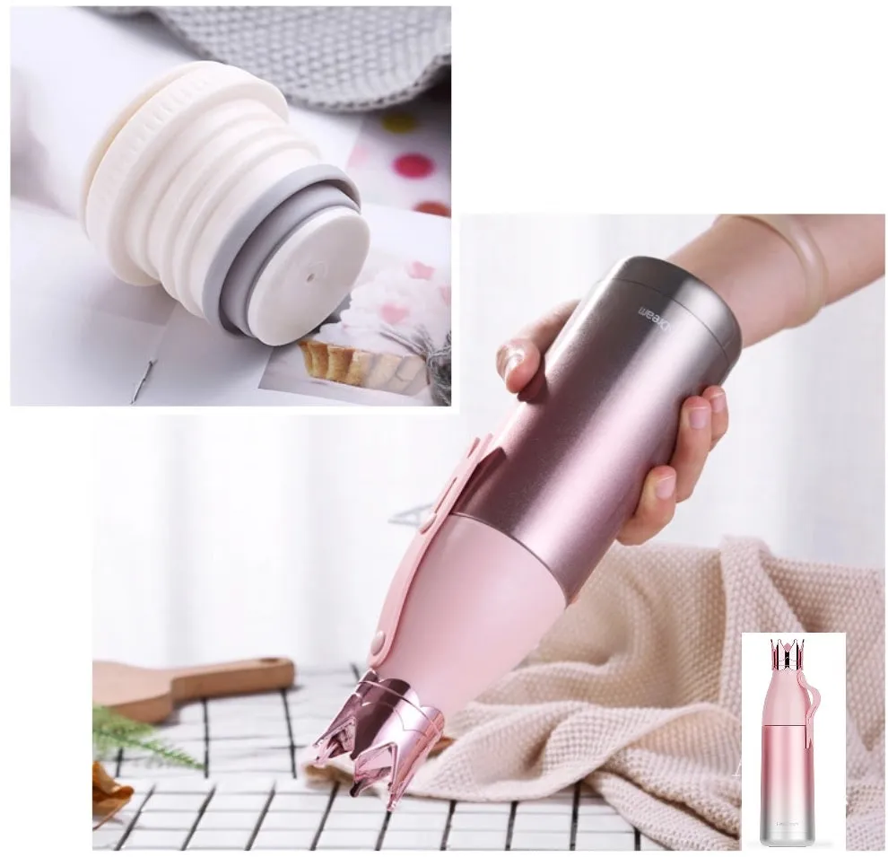 350ml Crown Stainless Steel Hot Portable Water Bottle
