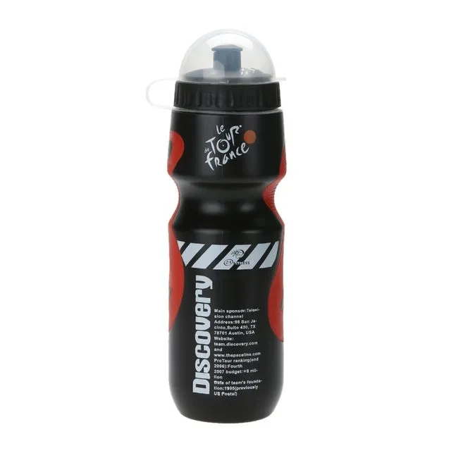 750ML Portable Sports "Tour De France" Water Bottle 8 Colors