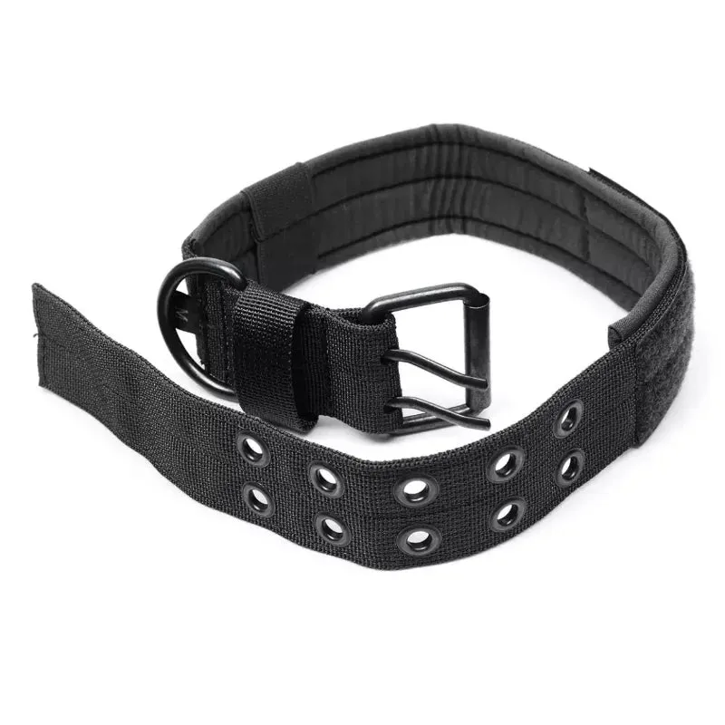 Adjustable Tactical Dog Collar for Medium to Large Breeds