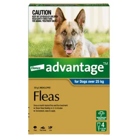 Advantage Spot-On Flea Treatment 25kg  Dog