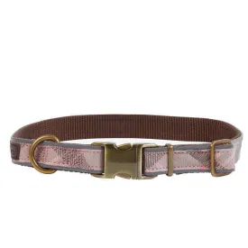 Barbour Reflective Tartan Dog Collar