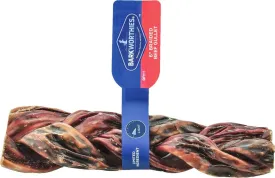 Barkworthies Braided Beef Gullet Sticks Dog Chew