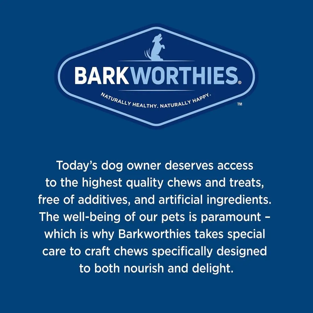 Barkworthies Braided Beef Gullet Sticks Dog Chew