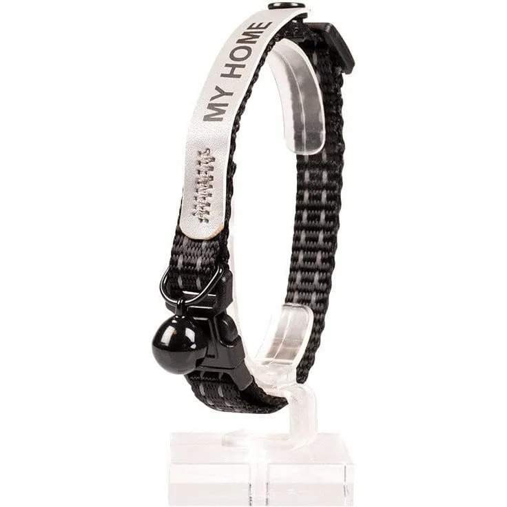 CAT COLLAR REFLECTIVE UNI ADDRESS 20-30cm / 10mm black