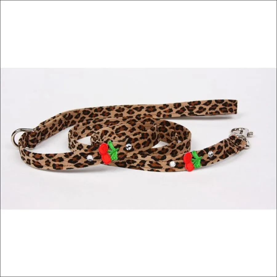 Cherries Solid Leash