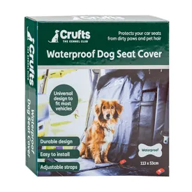Crufts Waterproof Single Seat Cover 113 x 53cm