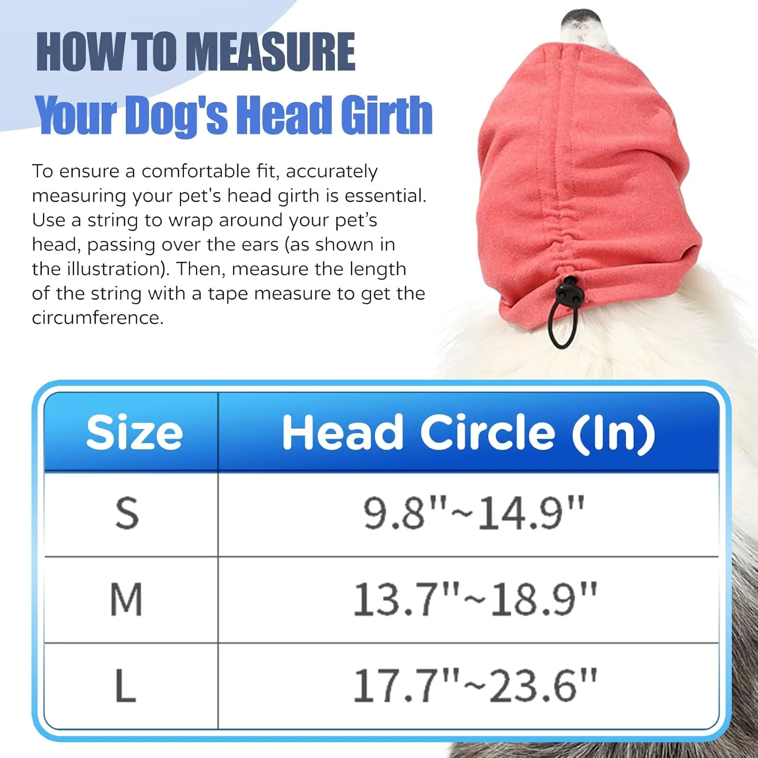 Dog Calming Hoodie, Reducing Noise Wrap, Dog Ear Muffs Noise Protection