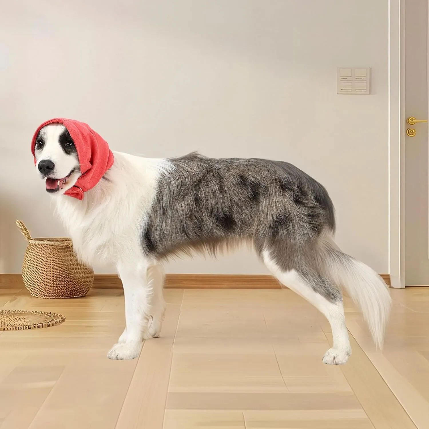 Dog Calming Hoodie, Reducing Noise Wrap, Dog Ear Muffs Noise Protection