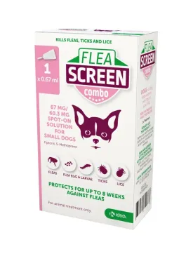 Flea & Tick Spot On Solution for Dogs