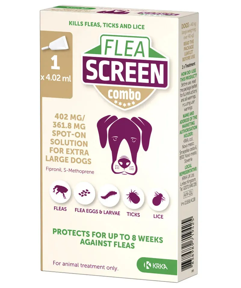 Flea & Tick Spot On Solution for Dogs