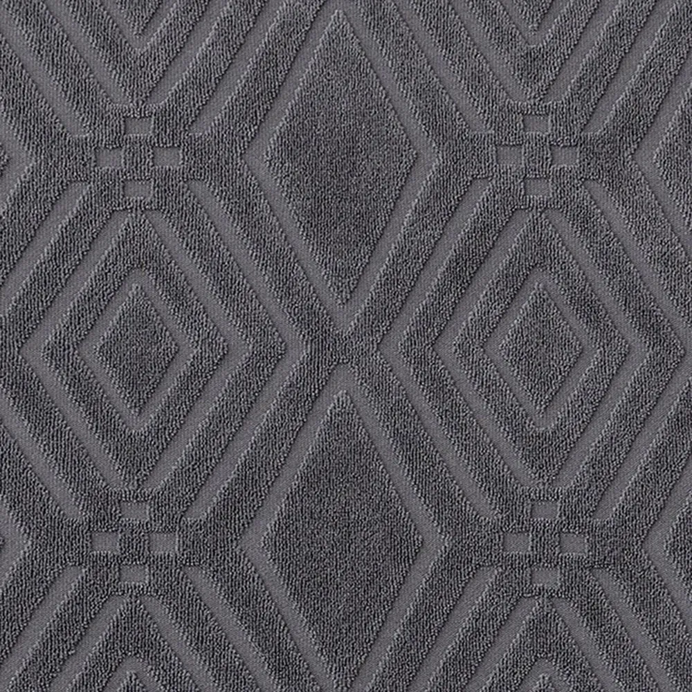 Geometric Jacquard Solid Color Stretch Chair Seat Cover