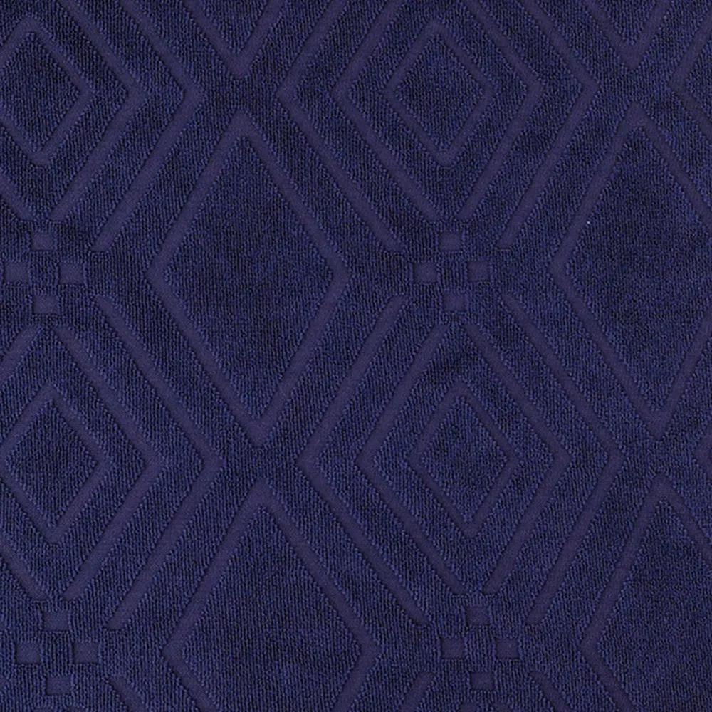 Geometric Jacquard Solid Color Stretch Chair Seat Cover