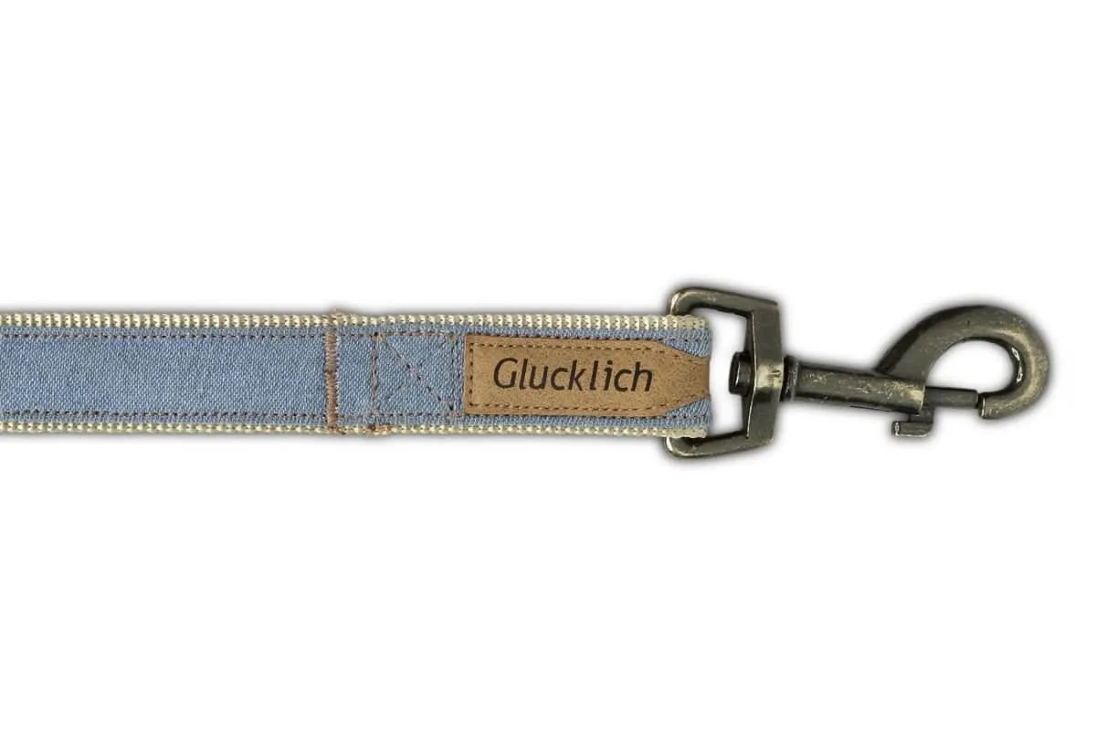 Glucklich Denim Nylon Pet Leash