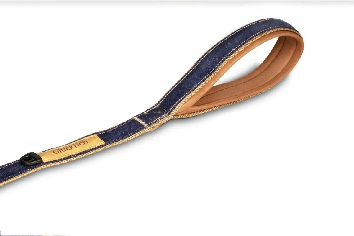 Glucklich Denim Nylon Pet Leash