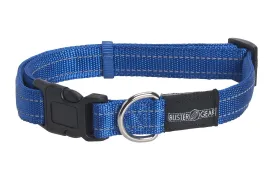 Kruuse Buster Adjustable Reflective Collar, Medium, Blue