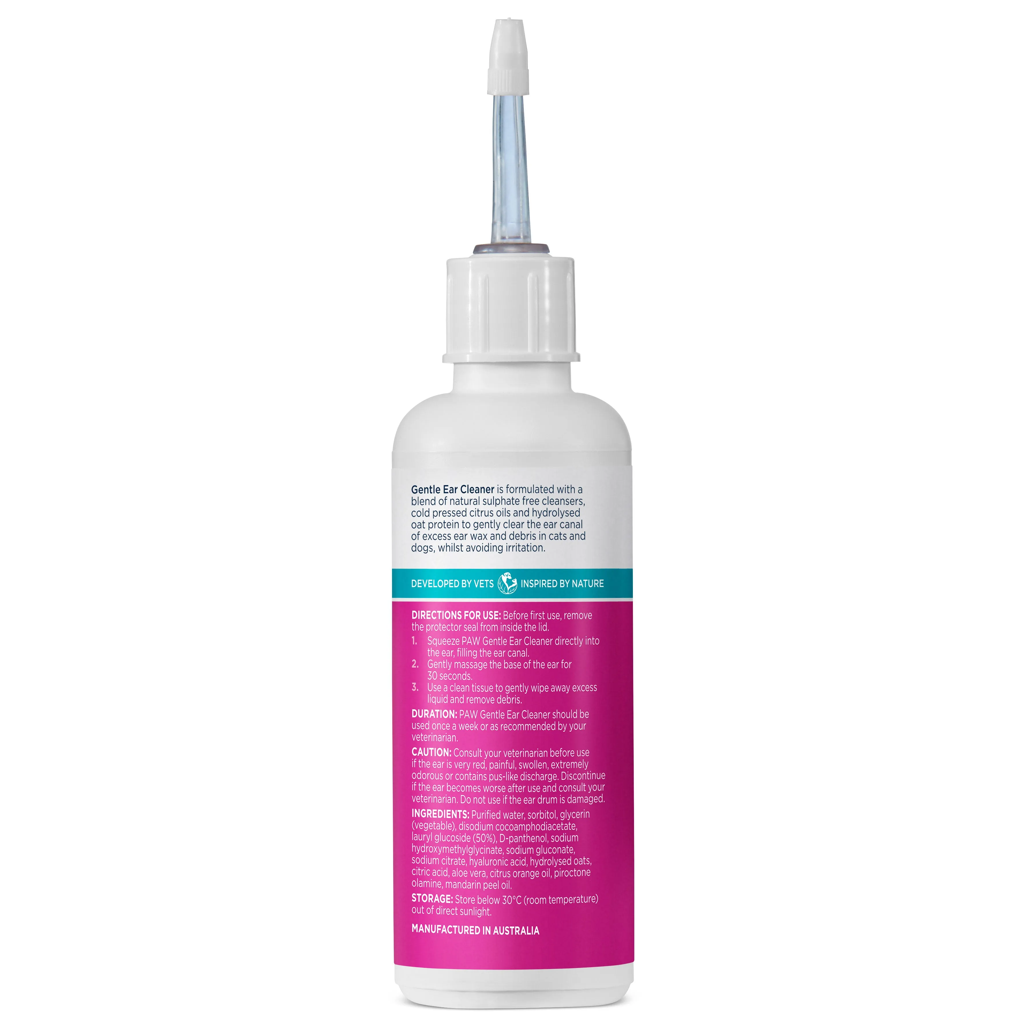 PAW Gentle Ear Cleaner 120ml
