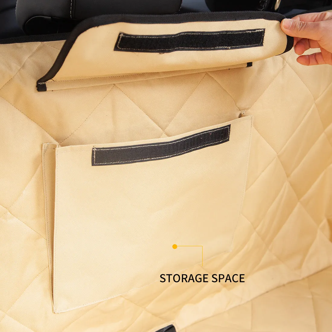 Pet Car Rear Back Seat Cover NonSlip Protector Mat Cat Dog Pet 147*128CM SUV Pad