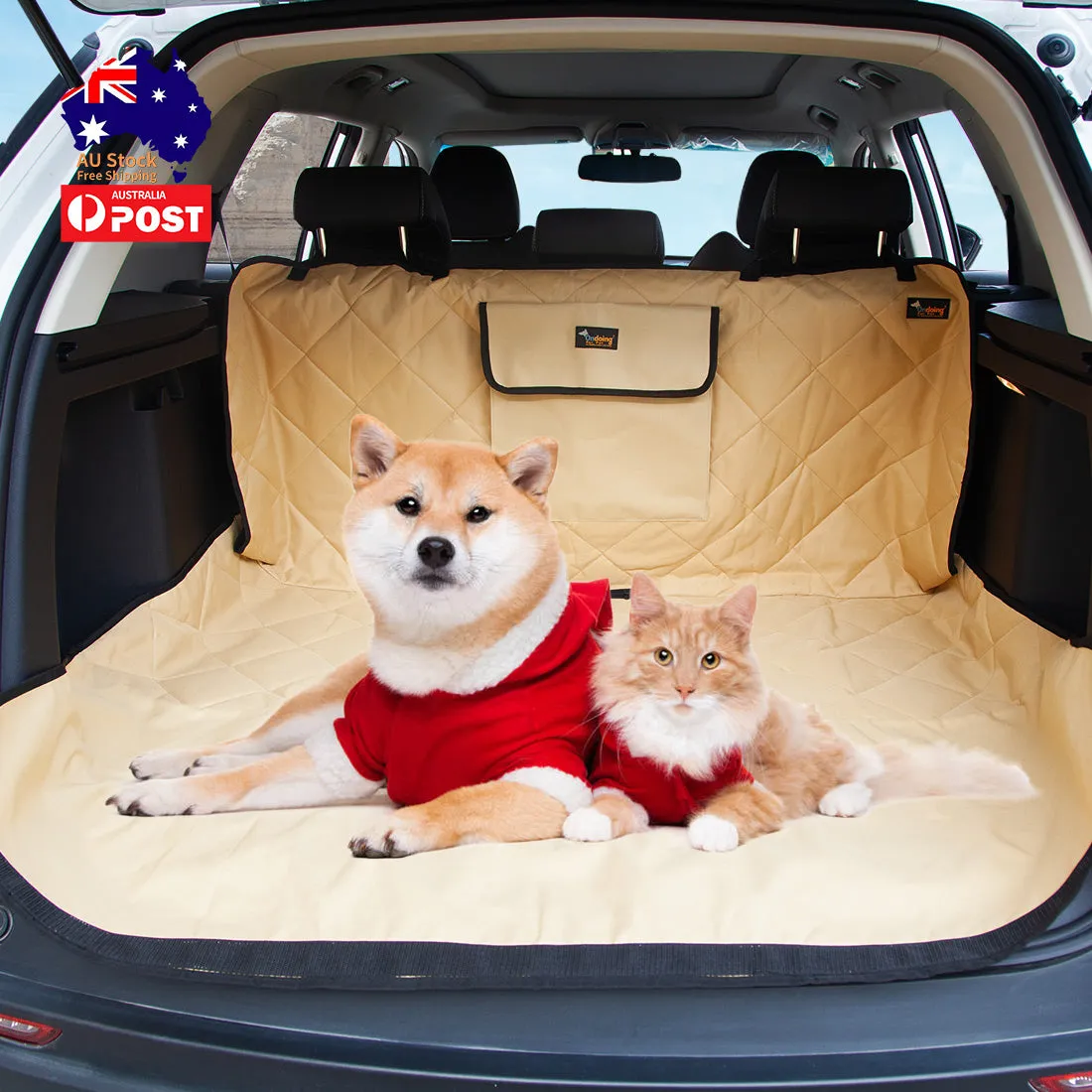 Pet Car Rear Back Seat Cover NonSlip Protector Mat Cat Dog Pet 147*128CM SUV Pad