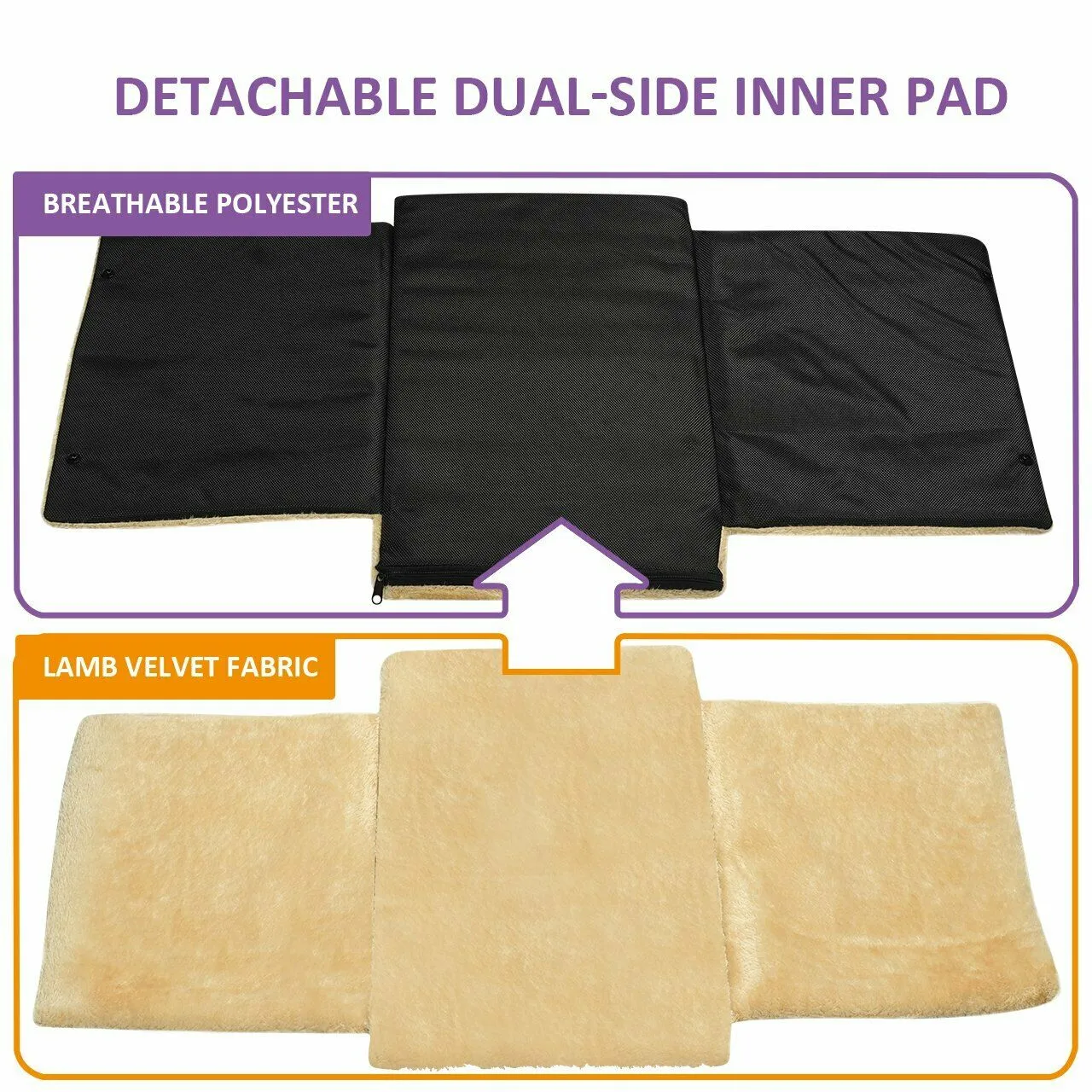 Pet Carrier Travel Bag for Cats Dogs Puppies - Extendable Mesh Sides