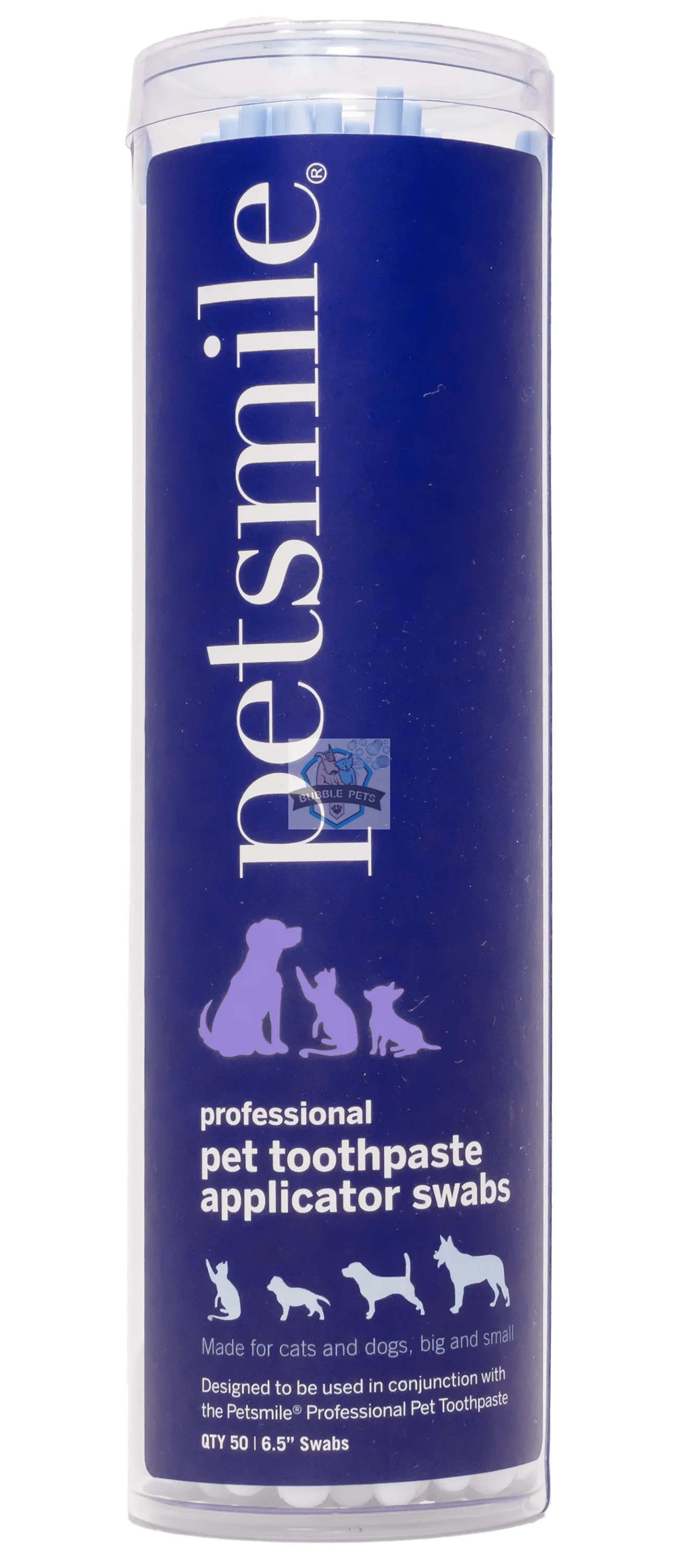 Petsmile Applicator Swabs for Dogs & Cats (50 pcs)
