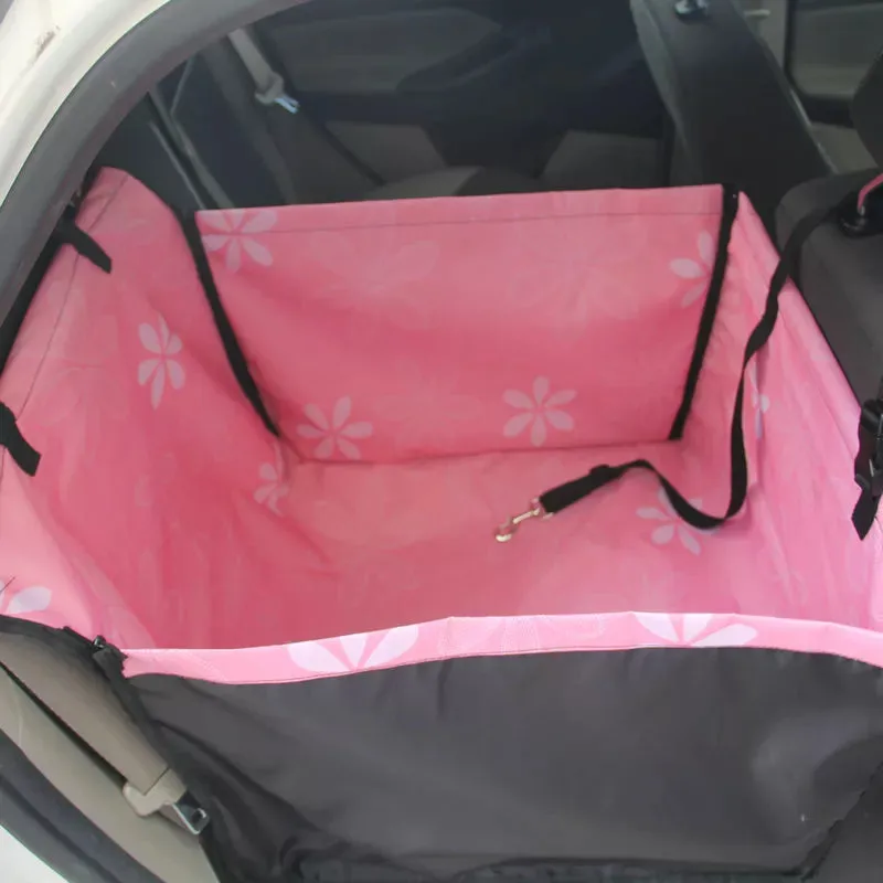 Premium Pet Car Seat Cover: Versatile Dog and Cat Carrier Mat for Rear Seat Protection and Hammock Style Support