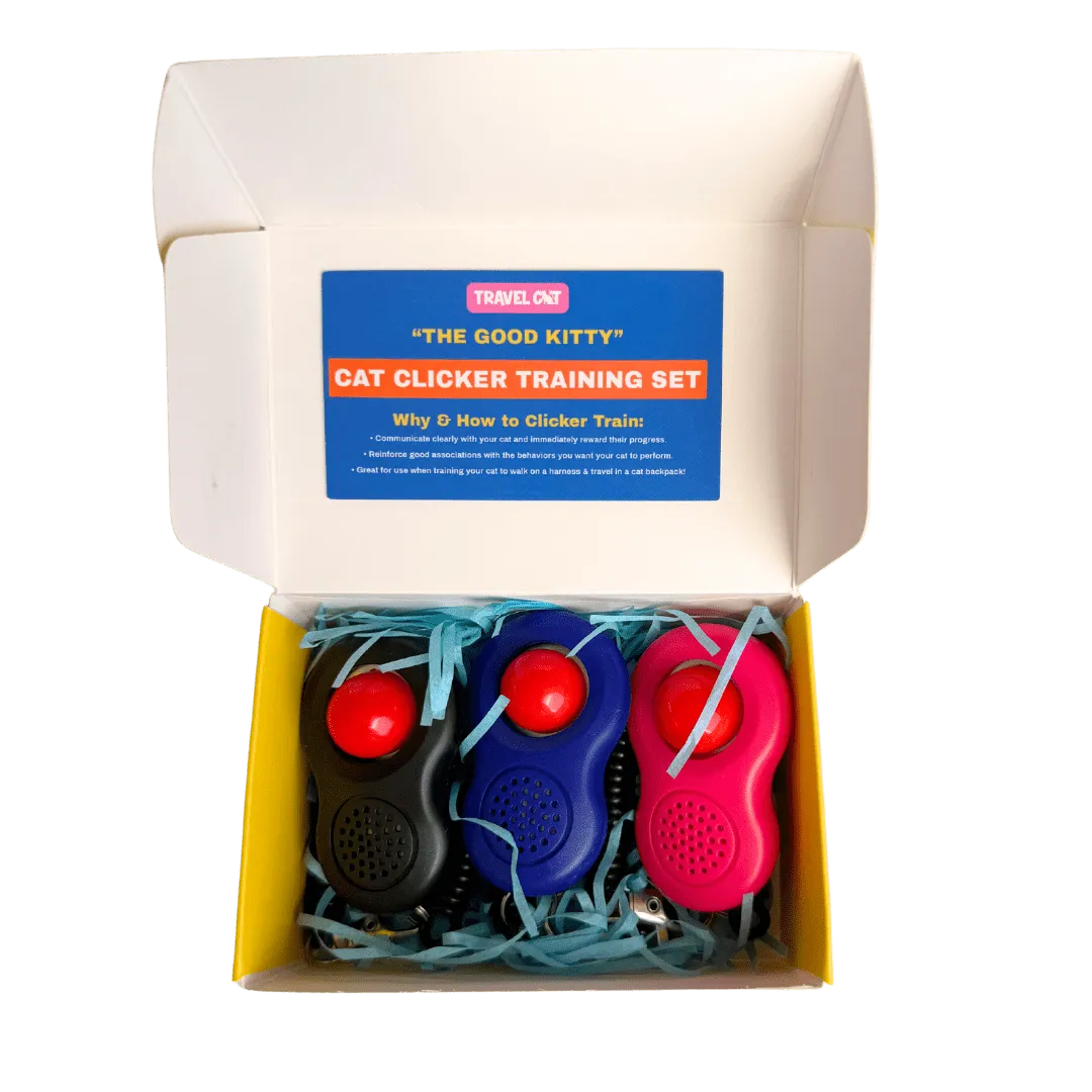 "The True Adventurer" Harness and Leash Set & Cat Clicker Set Bundle