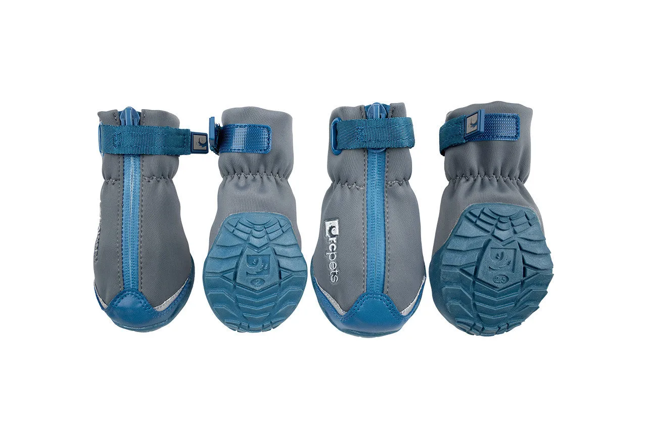RC Pets Arctic/Apex Boots (4 boot set) Dark Grey/Arctic Blue