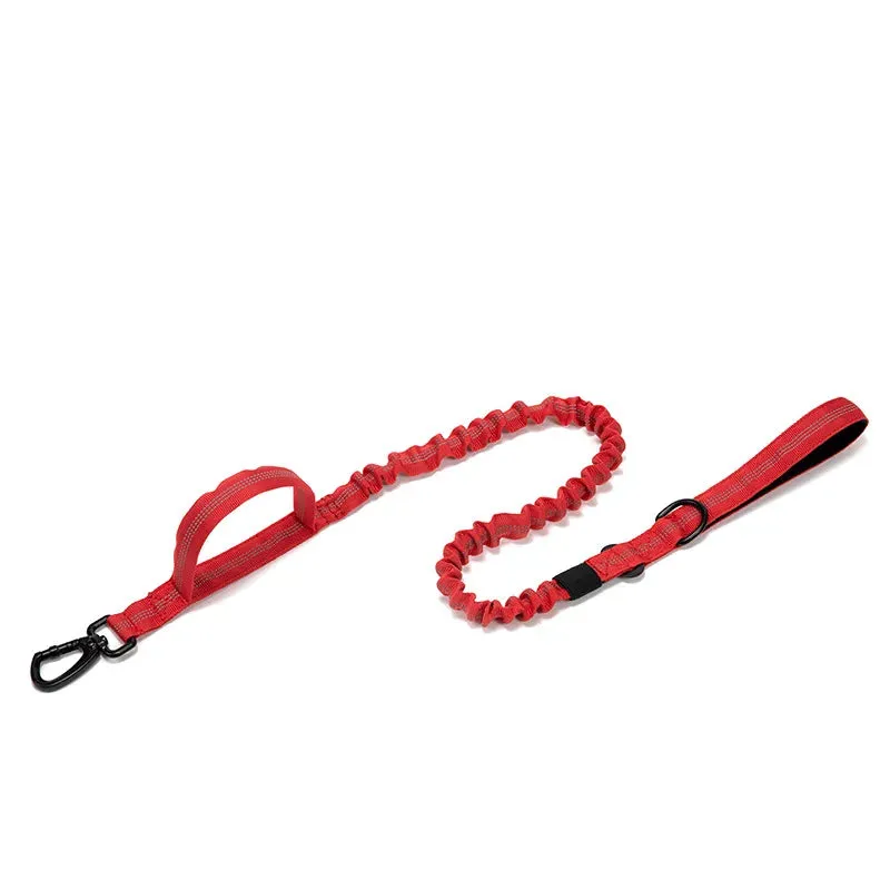 Reflective Nylon Dog Collar and Leash Set for Large Dogs - Tactical Training Gear