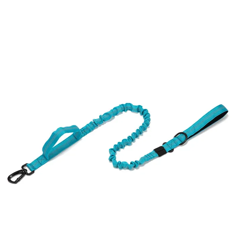 Reflective Nylon Dog Collar and Leash Set for Large Dogs - Tactical Training Gear