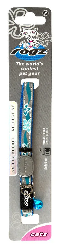 Rogz Blue Night Cat Collar