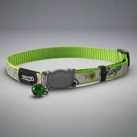 Rogz Green ReflectoCat Collar