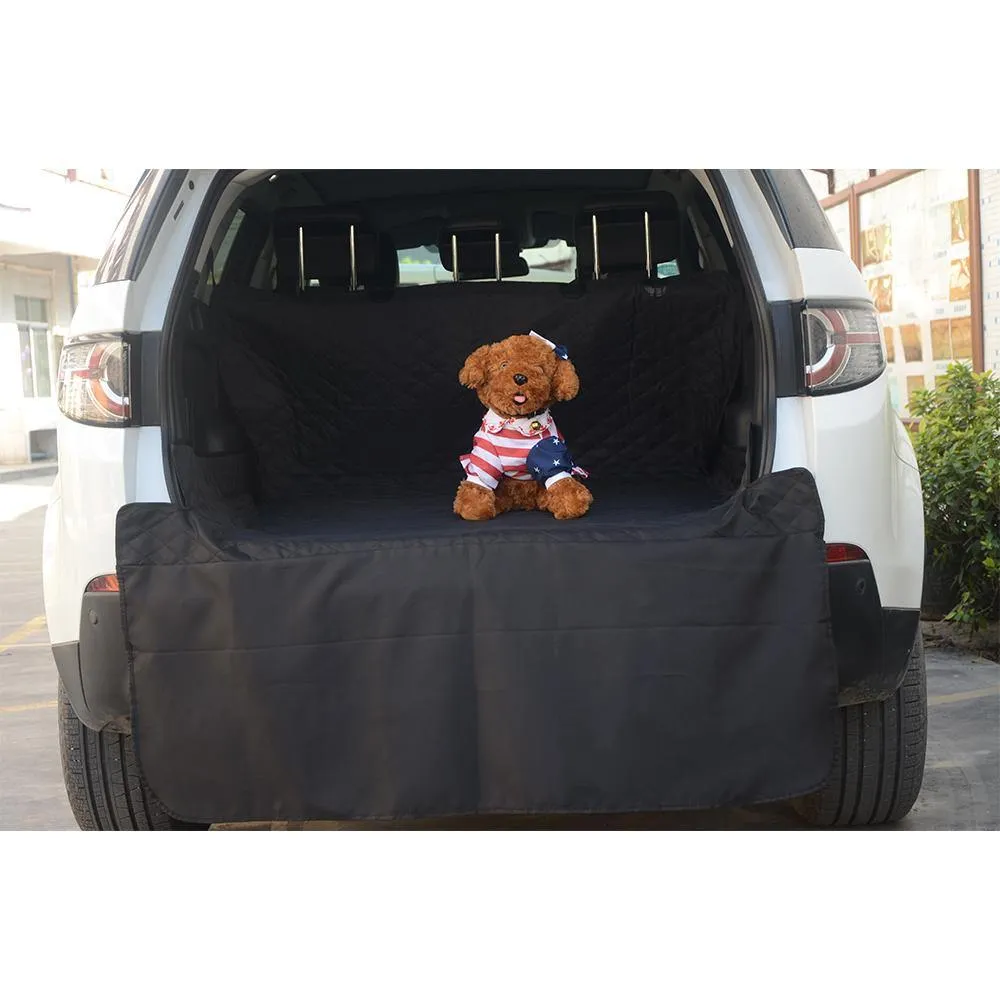 SUV Cargo Liner Pet Dog Car Seat Cover Mat w/ Bumper Flap Protector