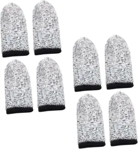 Totority 1set Pet Finger Toothbrushes for Dogs Cats Indoor Tool for Oral Care Gentle Reduction Compact Reusable Easy to 4pairs