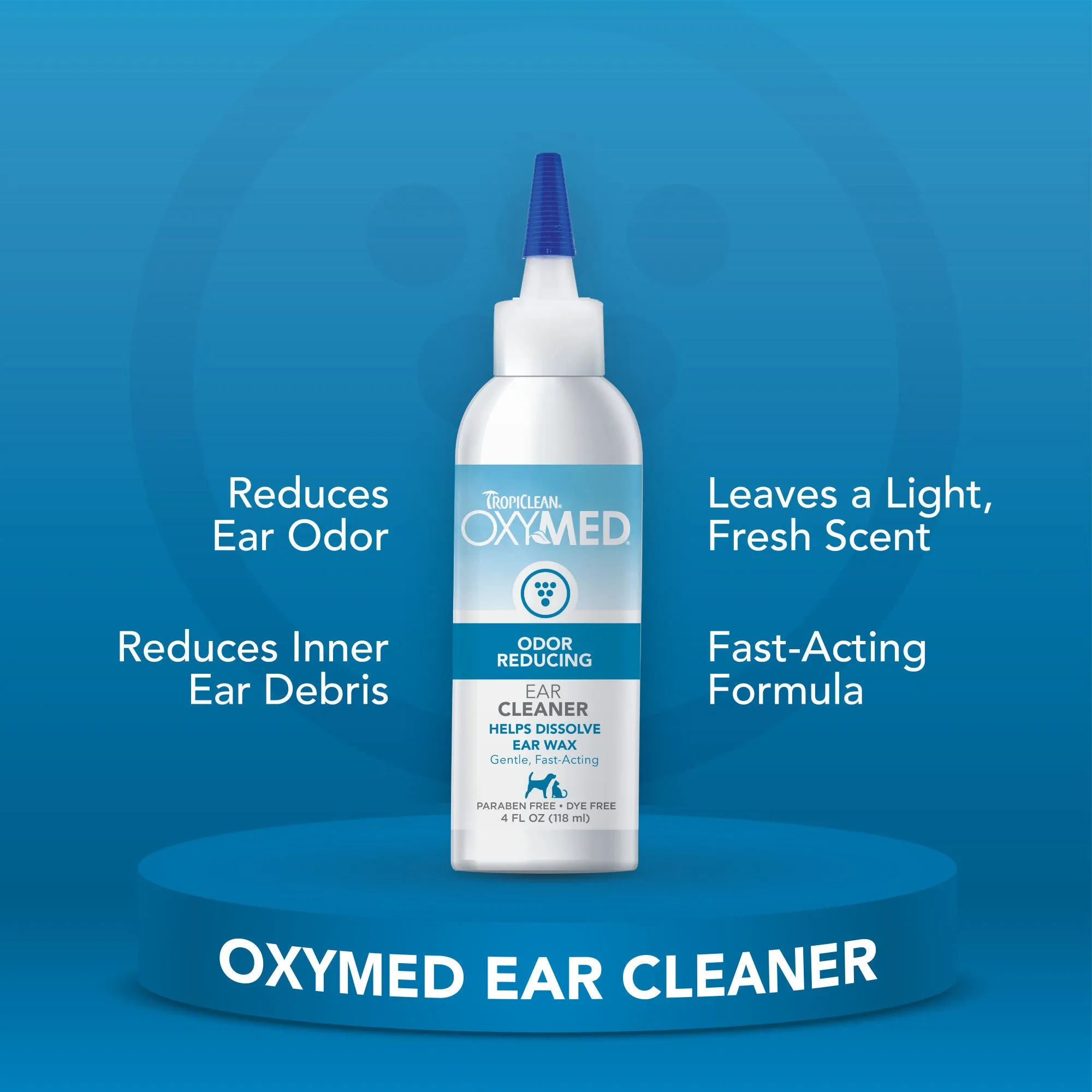 Tropiclean Oxymed Ear Cleaner Dog 4 oz