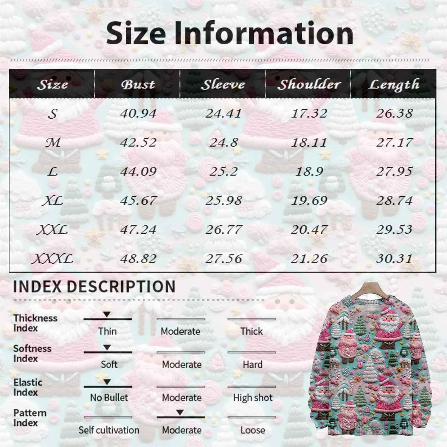 Ugly Christmas Sweaters for Women Plus Size Funny Cartoon Long Sleeve Oversized Crewneck Knit Xmas Sweaters 2024