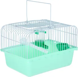 Vanzack Portable Parrot & Bird Carrier - Travel Cage for Parakeets, Cockatiels & Small Birds - Abs Light Green