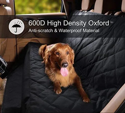 Waterproof Dog Seat Cover Nonslip Cat Seat Cover Scratch Proof Durable Pet Seat Cover Car Seat Cover Protector for Cars Trucks SUVs