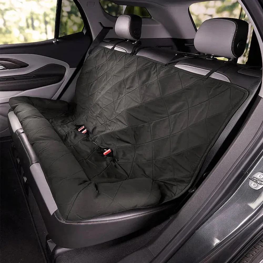 Waterproof Double Seat Pet Car Cover