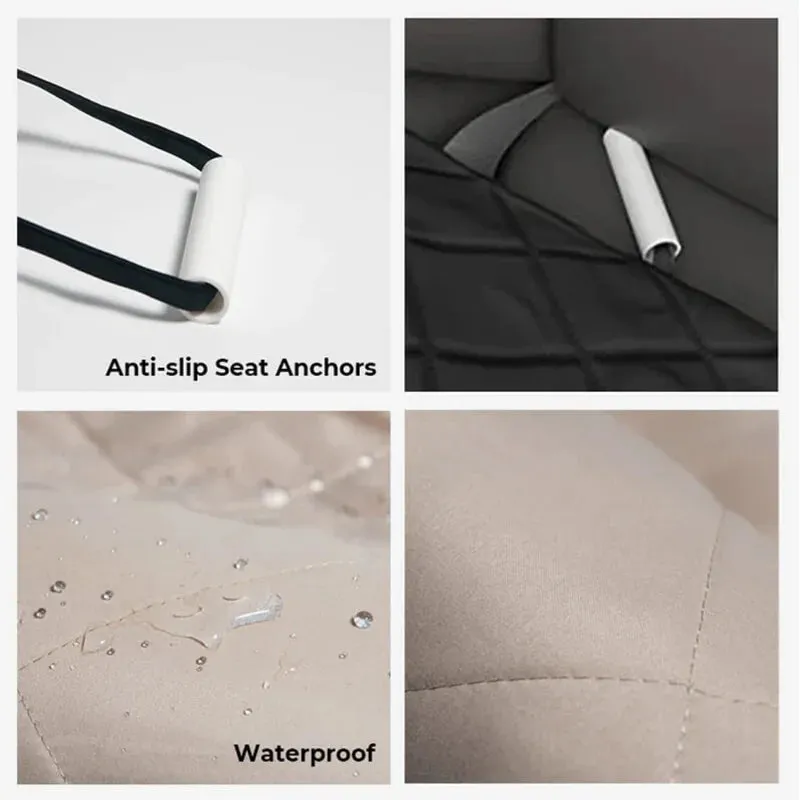 Waterproof Double Seat Pet Car Cover